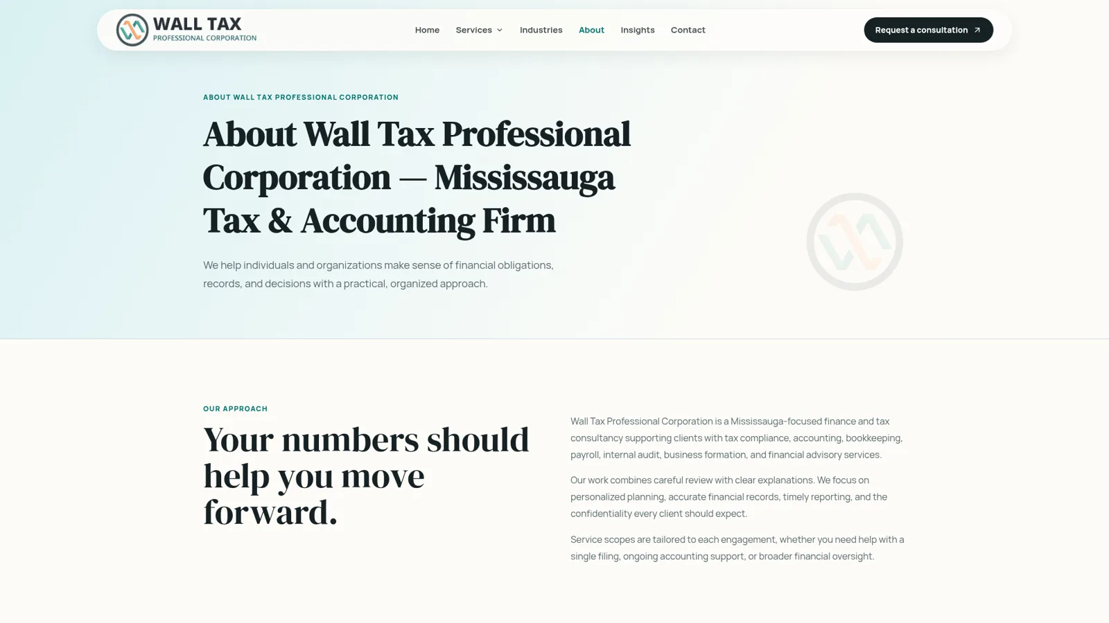 Wall Tax Pro About screenshot
