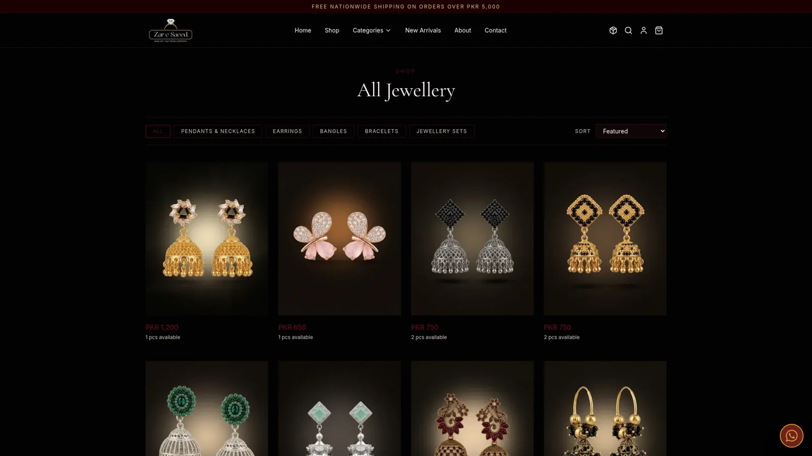 Zar-e-Saeed Jewel Shop screenshot