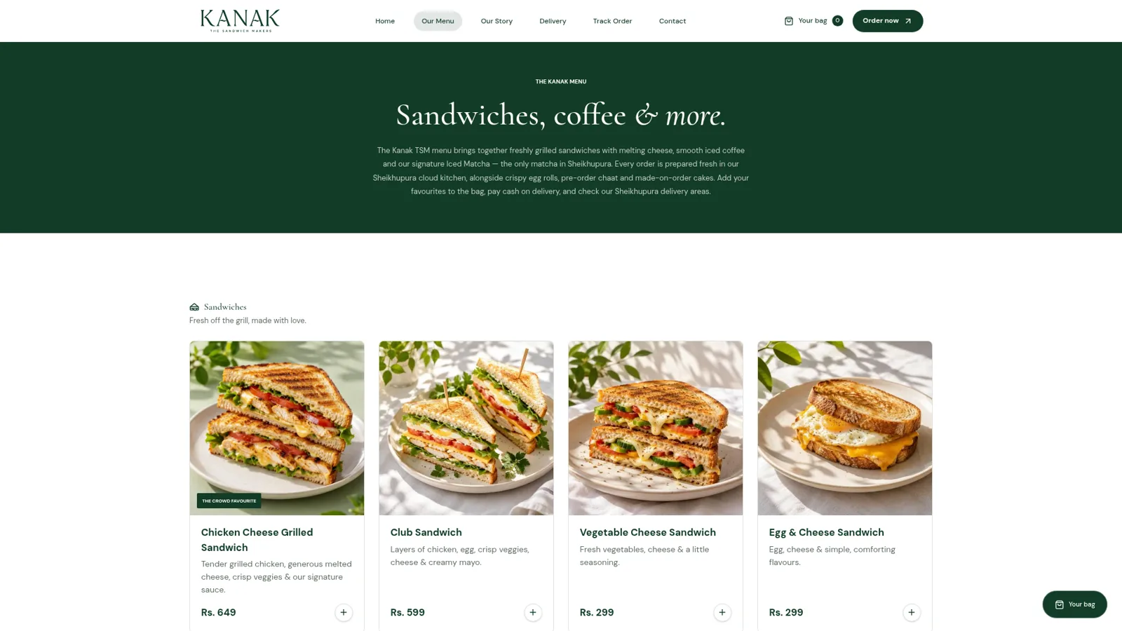 Kanak TSM Menu screenshot
