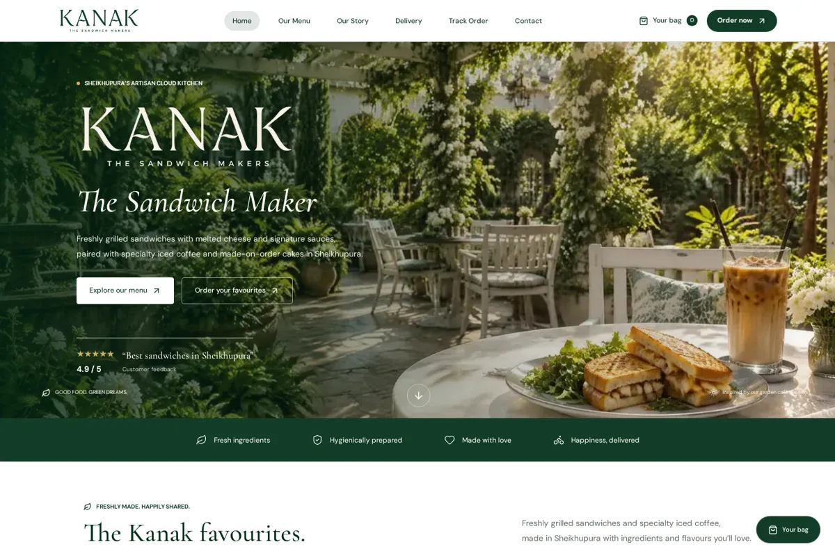 Kanak TSM website designed and developed by Gamma Agency